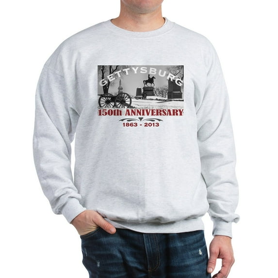 CafePress - Civil War Gettysburg 150 Anniversary Sweatshirt - Crew Neck Sweatshirt
