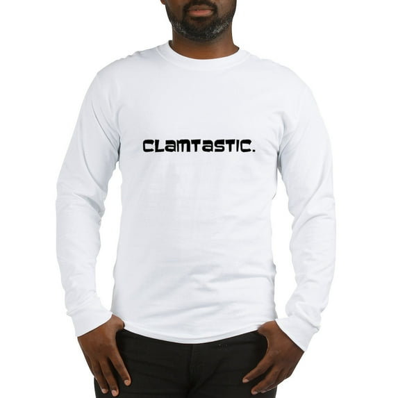 CafePress - Clamtastic Long Sleeve T - Unisex Cotton Long Sleeve T-Shirt