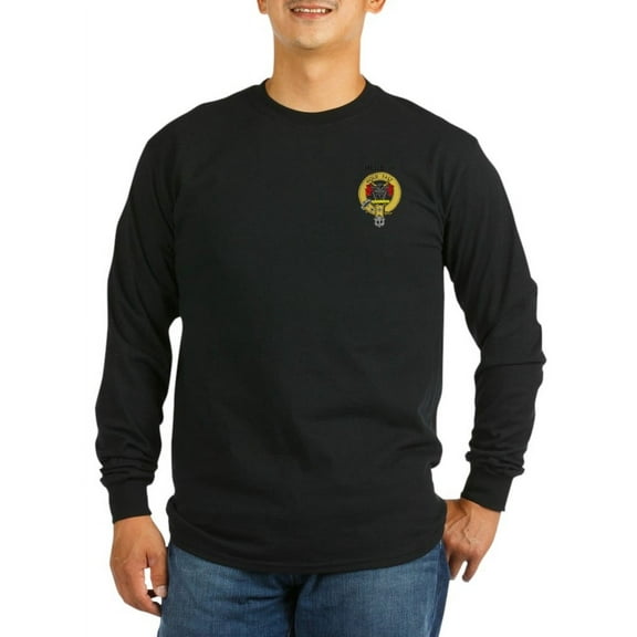 CafePress - Clan Macleod Long Sleeve T-Shirt - Long Sleeve Dark T-Shirt