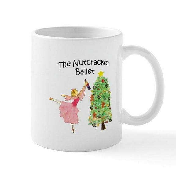 CafePress - Clara_Nutcracker 2009 Xmas Ceramic Mug - 11 oz Ceramic Mug - Novelty Coffee Tea Cup