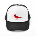thumbnail image 1 of CafePress - Claret Cardinal - Adjustable Unisex Printed Trucker Hat with Mesh Back, 1 of 8
