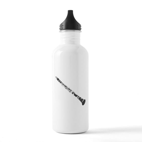 CafePress - Clarinet Water Bottle - Stainless Steel Water Bottle, Sports Bottle, 1.0L