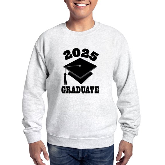 CafePress - Class Of 2025 Graduate Hat - Crew Neck Sweatshirt