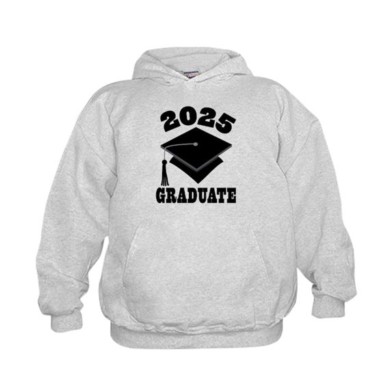 CafePress - Class Of 2025 Graduate Hat - Kids Hooded Sweatshirt, Classic Hoodie