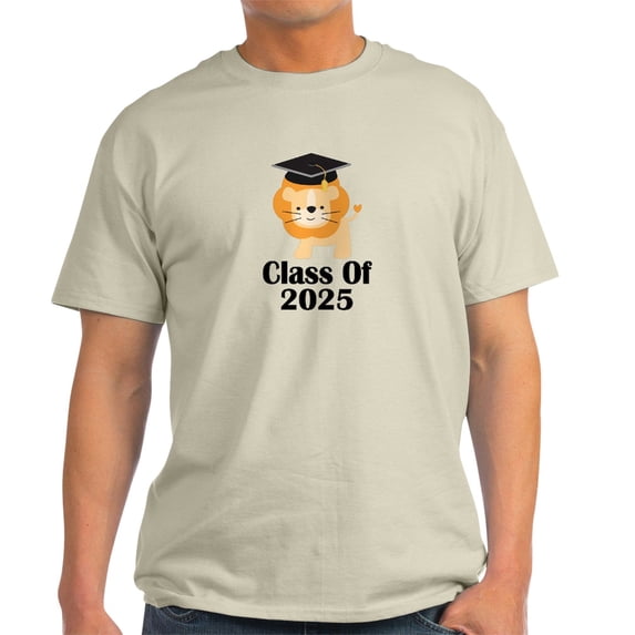 CafePress - Class Of 2025 Graduate (Lion) Light T Shirt - Light T-Shirt - CP