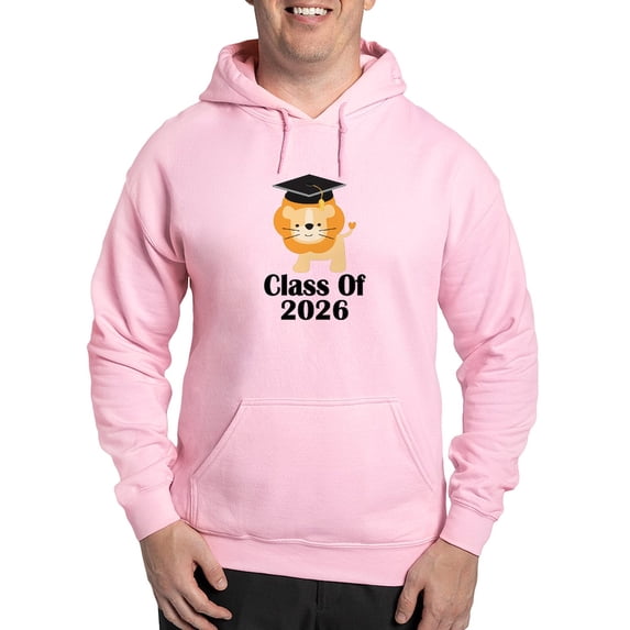 CafePress - Class Of 2026 Graduate (Lion) Hooded Sweatshirt - Pullover Hoodie, Hooded Sweatshirt