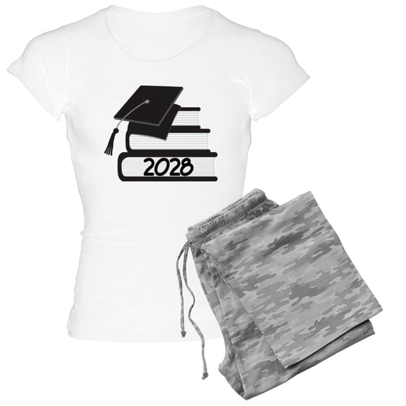 CafePress - Class Of 2028 Graduate - Women's Light Pajamas