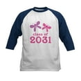 thumbnail image 1 of CafePress - Class Of 2031 Graduation Baseball Jersey - Kids Cotton Baseball Jersey, 3/4 Sleeve Shirt, 1 of 4