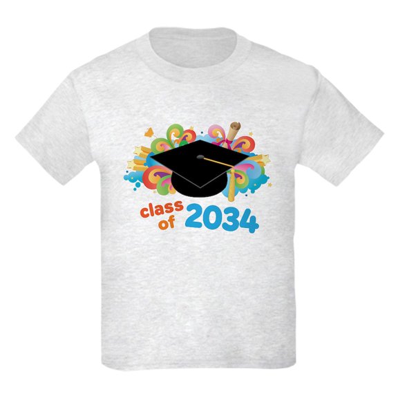 CafePress - Class Of 2034 Future Graduate T Shirt - Light T-Shirt Kids XS-XL