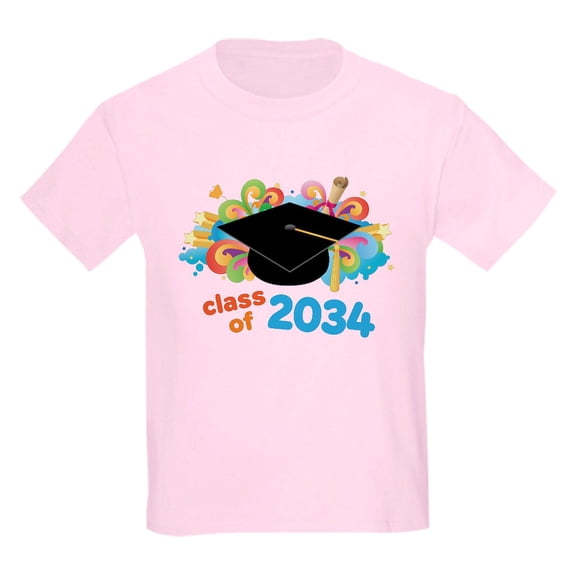 CafePress - Class Of 2034 Future Graduate T Shirt - Light T-Shirt Kids XS-XL
