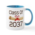 thumbnail image 1 of CafePress - Class Of 2037 Graduate - 11 oz Ceramic Mug - Novelty Coffee Tea Cup, 1 of 6