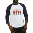 thumbnail image 1 of CafePress - Classic Barbershop Quartet Baseball Jersey - Cotton Baseball Jersey, 3/4 Raglan Sleeve Shirt, 1 of 4