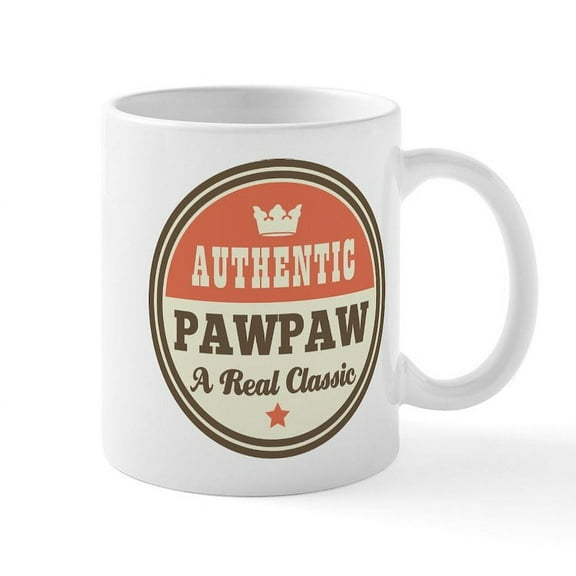 CafePress - Classic Pawpaw Mug - 11 oz Ceramic Mug - Novelty Coffee Tea Cup