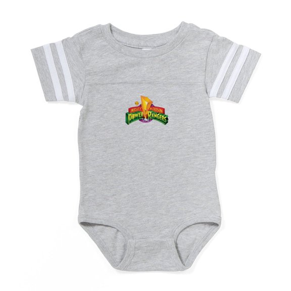CafePress - Classic Power Rangers Logo - Cute Infant Baby Football Bodysuit