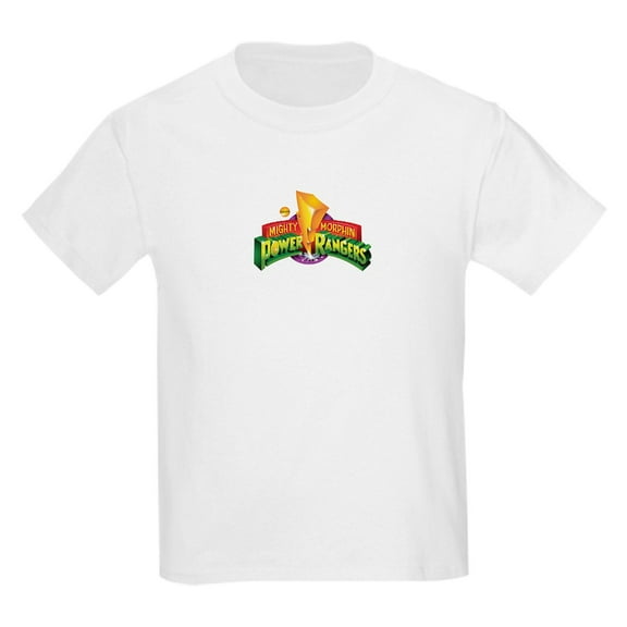 CafePress - Classic Power Rangers Logo Kids T Shirt - Light T-Shirt Kids XS-XL