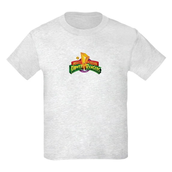 CafePress - Classic Power Rangers Logo Kids T Shirt - Light T-Shirt Kids XS-XL