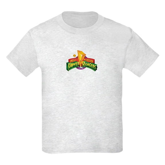 CafePress - Classic Power Rangers Logo Kids T Shirt - Light T-Shirt Kids XS-XL