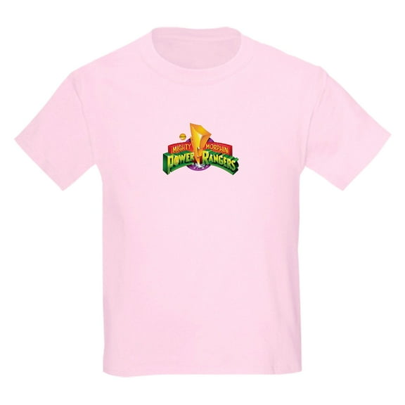 CafePress - Classic Power Rangers Logo Kids T Shirt - Light T-Shirt Kids XS-XL