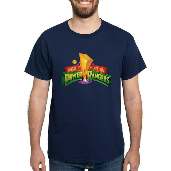 CafePress - Classic Power Rangers Logo Men's Value T Shirt - Men's Classic Graphic Cotton T-Shirt