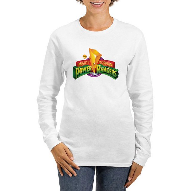 CafePress Classic Power Rangers Women's Long Sleeve T Shirt Women's