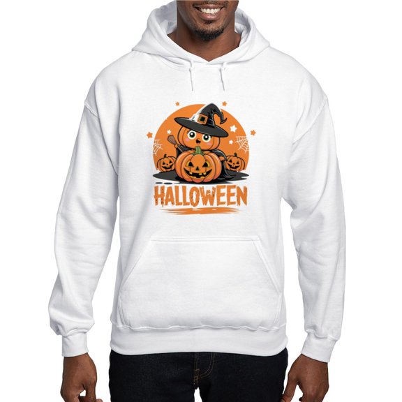 CafePress - Classic Pumpkin Spookiness - Pullover Hoodie, Hooded Sweatshirt