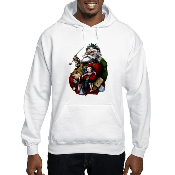 CafePress - Classic Santa Hoodie - Pullover Hoodie, Hooded Sweatshirt