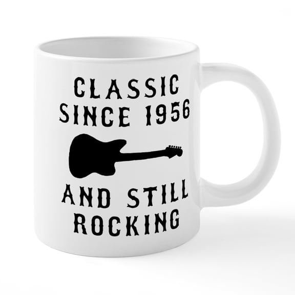 CafePress - Classic Since 1956 And Stil - 20 Oz White Ceramic Mega Mug