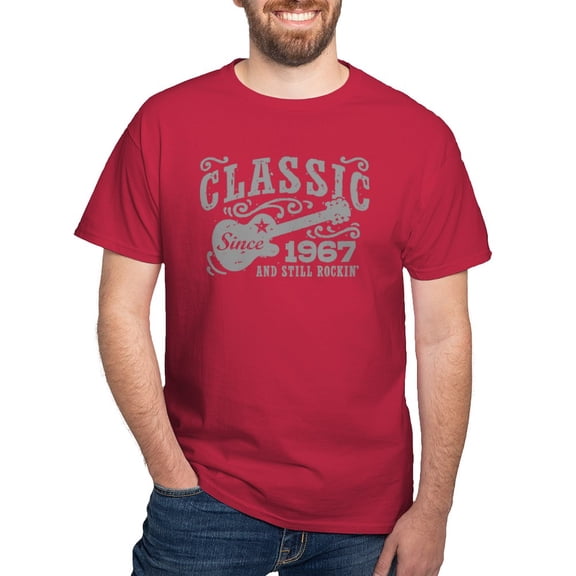 CafePress - Classic Since 1967 Dark T Shirt - Men's Classic Graphic Cotton T-Shirt