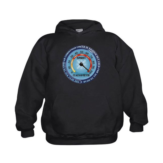CafePress - Clausometer - Kids Hooded Sweatshirt, Classic Hoodie