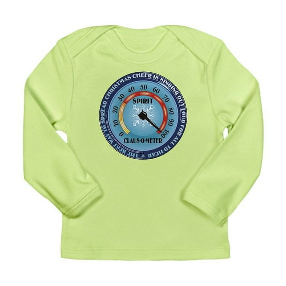 CafePress - Clausometer Long Sleeve Infant T Shirt - Long Sleeve Infant T-Shirt