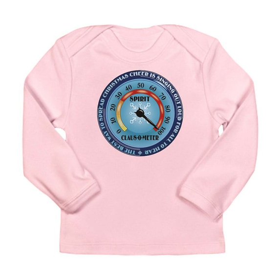 CafePress - Clausometer Long Sleeve Infant T Shirt - Long Sleeve Infant T-Shirt
