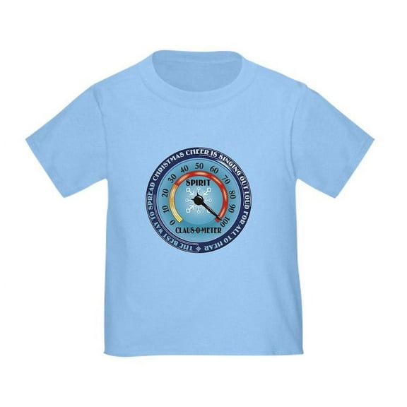 CafePress - Clausometer Toddler T Shirt - Cute Toddler T-Shirt, 100% Cotton