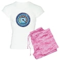 thumbnail image 1 of CafePress - Clausometer Women's Light Pajamas - Women's Short Sleeve Print T-Shirt and Pants Light Cotton Pajama Set, 1 of 7