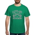 thumbnail image 1 of CafePress - Cleveland Rocks Dark T Shirt - Men's Classic Graphic Cotton T-Shirt, 1 of 4