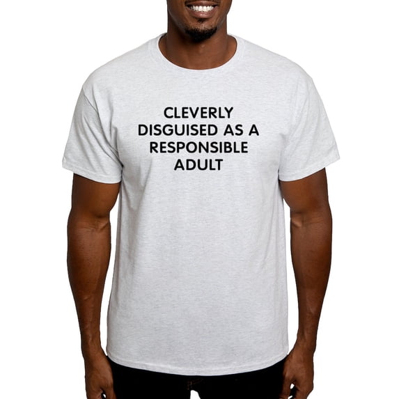 CafePress - Cleverly Adult Men's Value T Shirt - Men's Classic Graphic T-Shirt