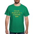 thumbnail image 1 of CafePress - Cleverly Disguised As A Respo Dark T Shirt - Men's Classic Graphic Cotton T-Shirt, 1 of 4