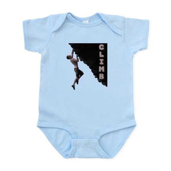 CafePress - Climb Infant Bodysuit - Baby Light Bodysuit, Size Newborn - 24 Months