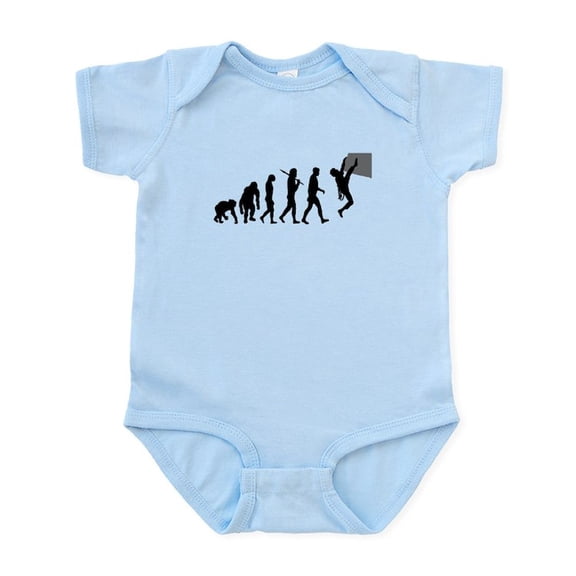 CafePress - Climbers Rock Climbing Infant Bodysuit - Baby Light Bodysuit, Size Newborn - 24 Months