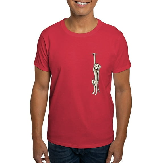 CafePress - Clingy Weimaraner T Shirt - Men's Classic Graphic Cotton T-Shirt
