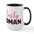 thumbnail image 1 of CafePress - Clinton Nasty Woman Large Mug - 15 oz Ceramic Large White Novelty Mug, 1 of 4