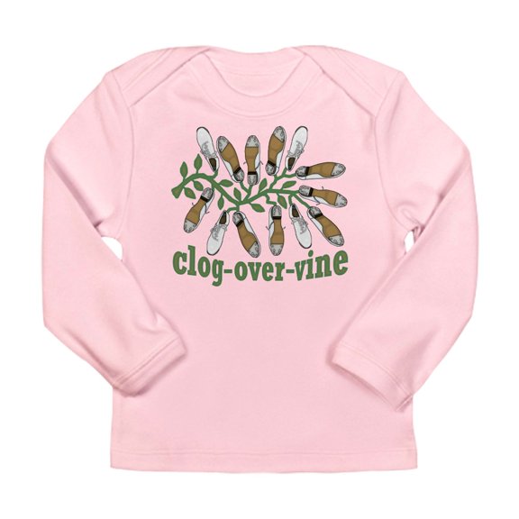 CafePress - Clog Over Vine Dance Long Sleeve Infant T Shirt - Long Sleeve Infant T-Shirt