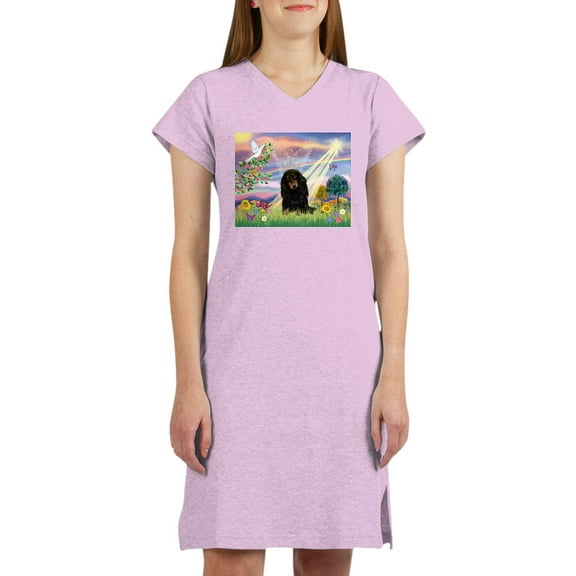 CafePress - Cloud Angel /Dachshund - Women's Nightshirt