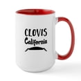 thumbnail image 1 of CafePress - Clovis California Mugs - 15 oz Ceramic Large White Novelty Mug, 1 of 4