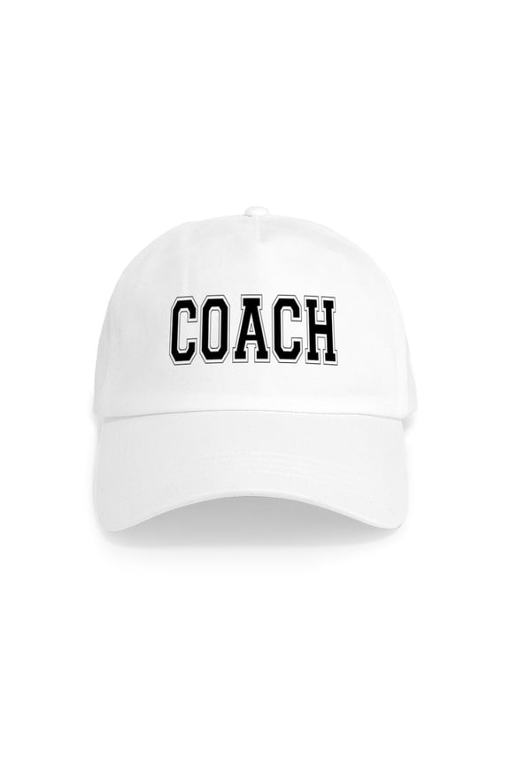 - Coach Cap - Adjustable 100% Brushed Unisex Casual Cotton Baseball Cap, Beige, 1