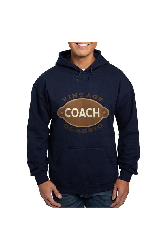 - Coach Gift (Vintage) - Pullover Hoodie, Classic, Comfortable Hooded Sweatshirt