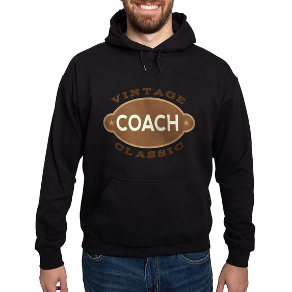 CafePress - Coach Gift (Vintage) - Pullover Hoodie, Classic, Comfortable Hooded Sweatshirt