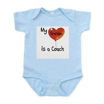 CafePress - Coach Infant Bodysuit - Baby Light Bodysuit, Size Newborn - 24 Months