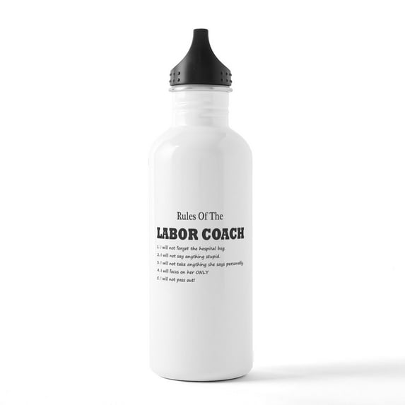 CafePress - Coach Stainless Water Bottle 1 - Stainless Steel Water Bottle, Sports Bottle, 1.0L