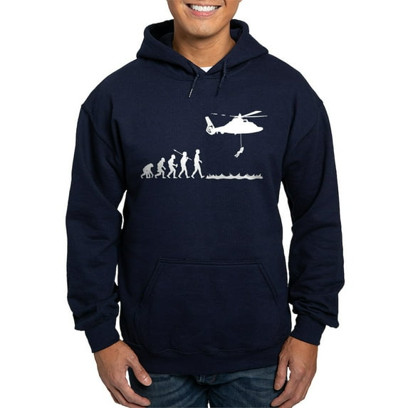 CafePress - Coast Guard Hoodie (Dark) - Pullover Hoodie, Classic, Comfortable Hooded Sweatshirt