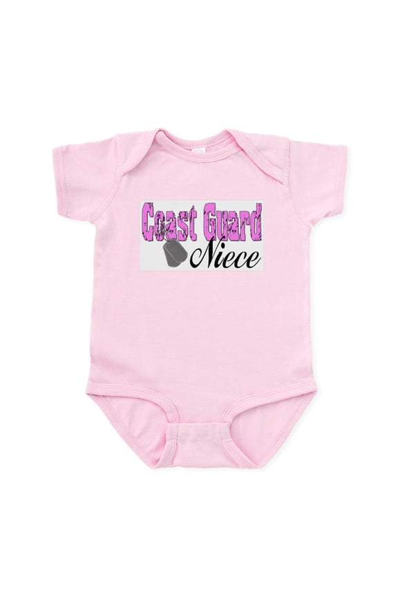 - Coast Guard Niece Infant Bodysuit - Baby Light Bodysuit, Size Newborn - 24 Months